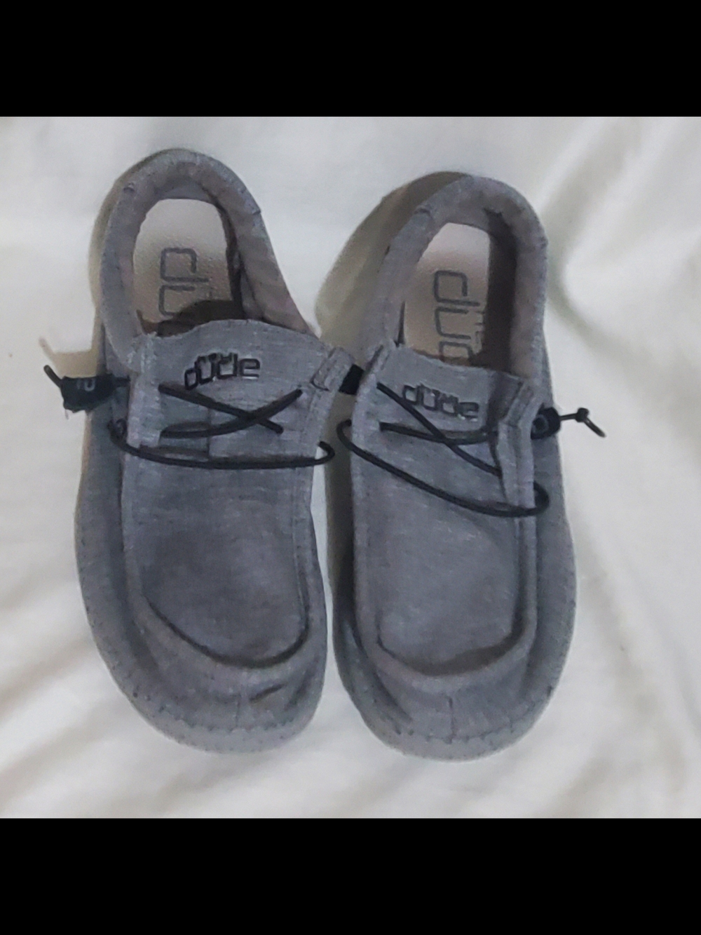 Hey Dude Men’s Gray Casual Slip-On Loafers